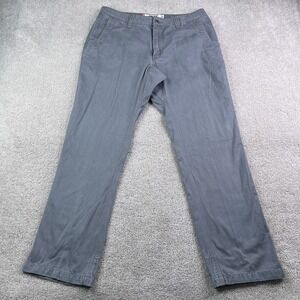 Mountain Khakis Pants Mens 36x32 Grey Broadway Fit Cotton Twill Hiking Workwear